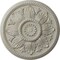 Ekena Millwork Edinburgh Ceiling Medallion (Fits Canopies up to 5 1/4"), 18"OD x 1 3/4"P, Pot of Cream Crackle CM18EDPCC - alternate 1